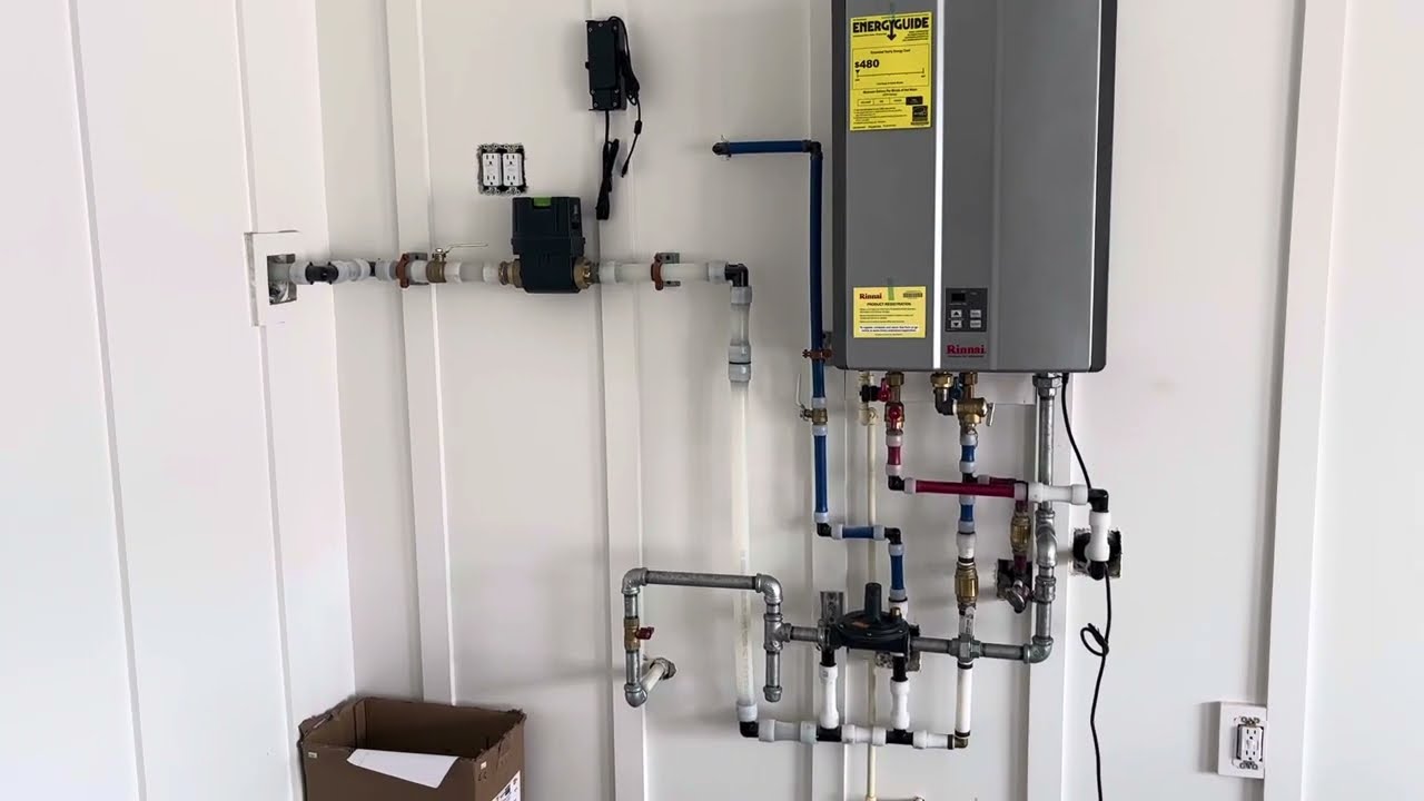 Tankless Water Heater Installation in White City